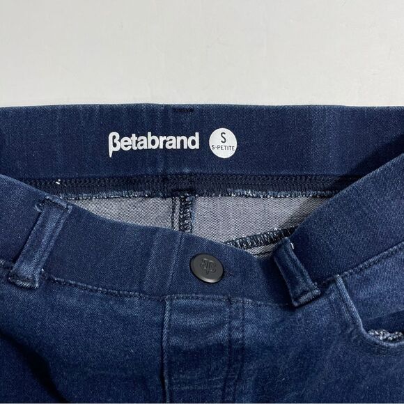 BETABRAND Straight Leg 4 pocket Yoga Denim Jeans Women’s SMALL PETITE W1536 - Picture 6 of 7